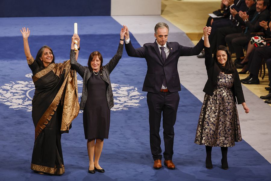 Los galardonados con el Premio Princesa de Asturias a la Cooperación Internacional