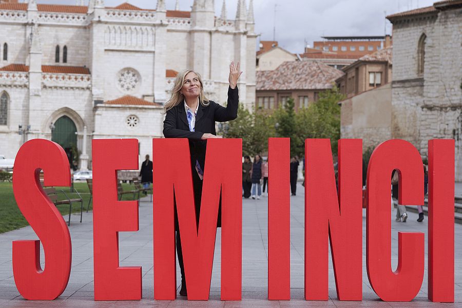 La directora danesa Lone Scherfig en la Seminci