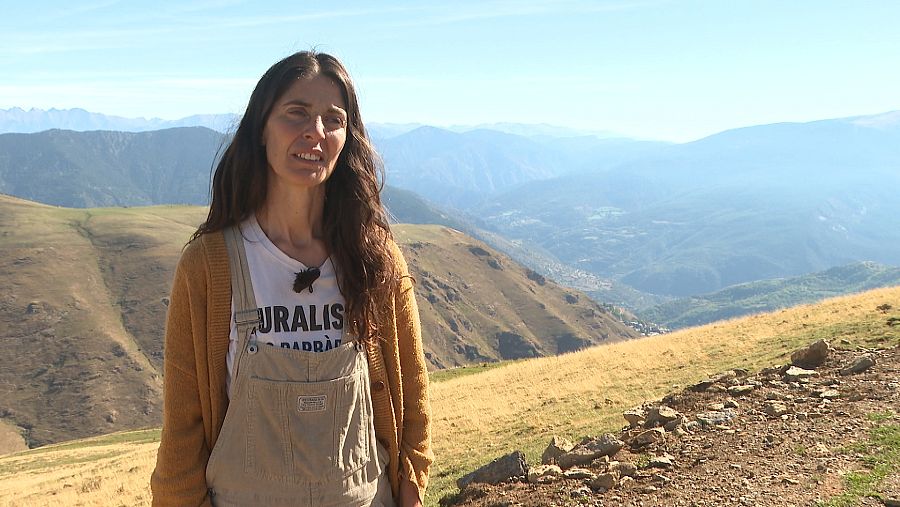 Vanesa Freixa, conocida como La Pastoreta (La Pastorcilla), fundó la Escola de Pastors i Pastores de Catalunya