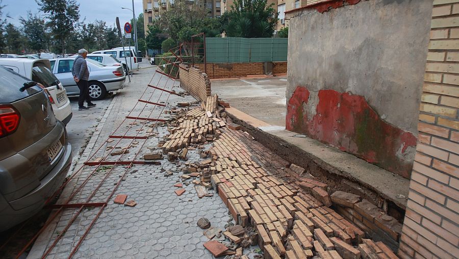 La borrasca Bernard deja dos muertos y 2.700 incidencias en Andalucía