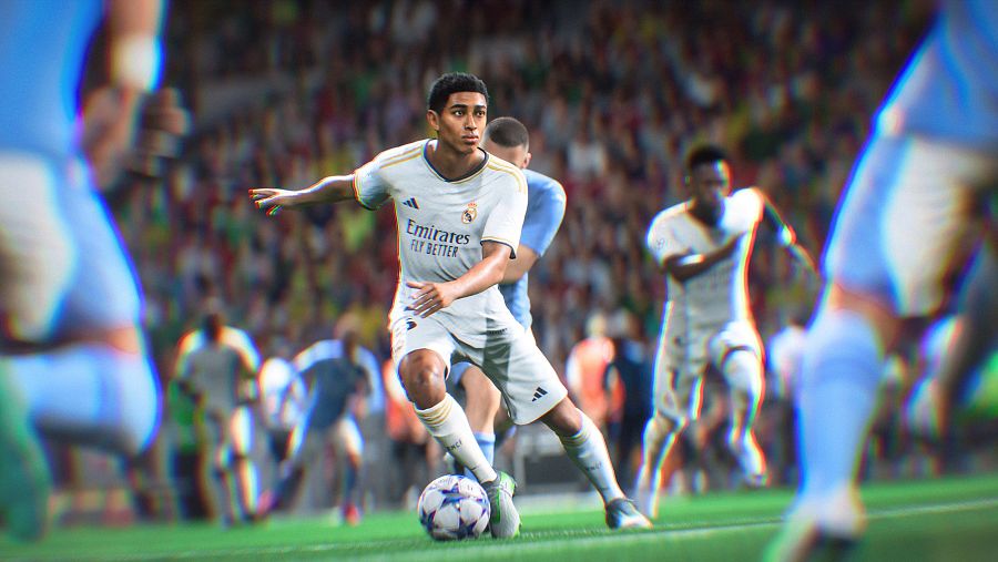 El jugador del Real Madrid Jude Bellingham en el EA Sports FC 24