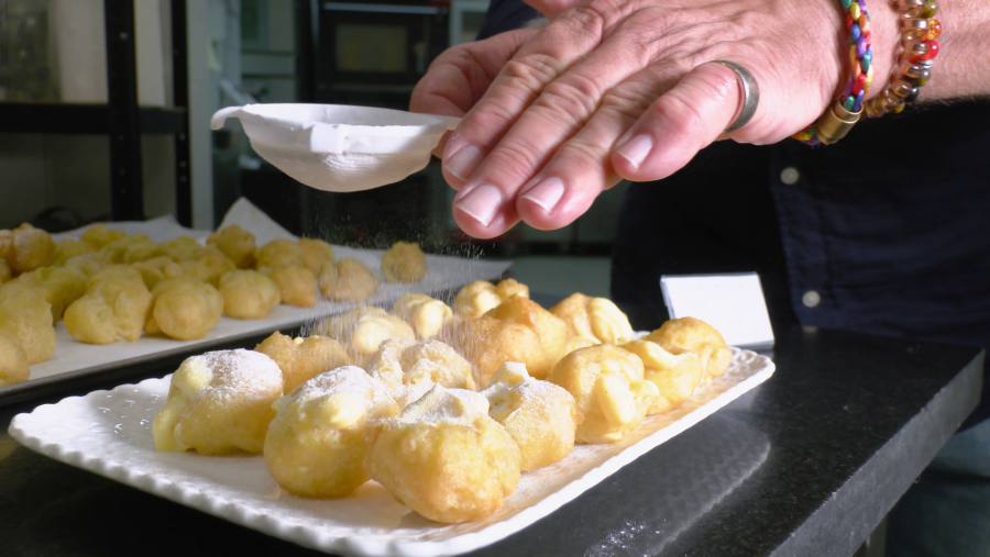 Como colofón se puede espolvorear un poco de azúcar glas por encima.