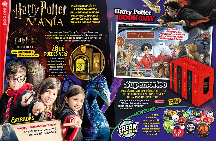 Revista Clan noviembre - Harry Potter