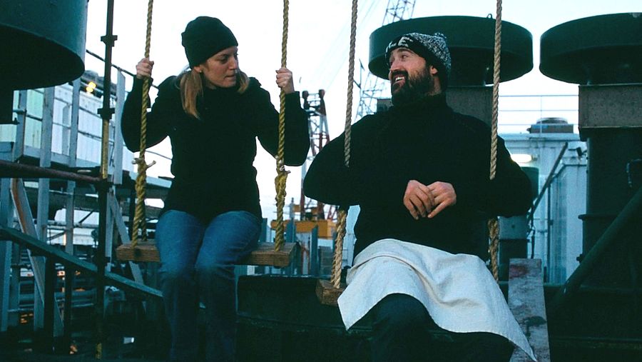 Sara Polley y Javier Cámara en 'La vida secreta de las palabras'