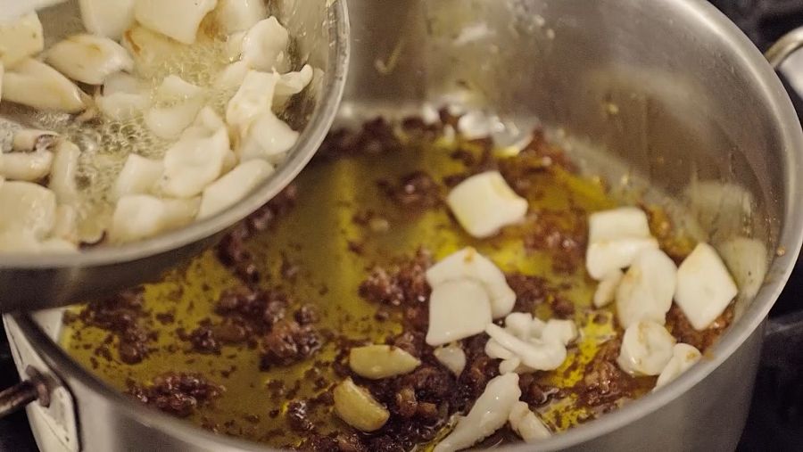 Sípia a la cassola a 'La Recepta Perduda' amb Sílvia Abril