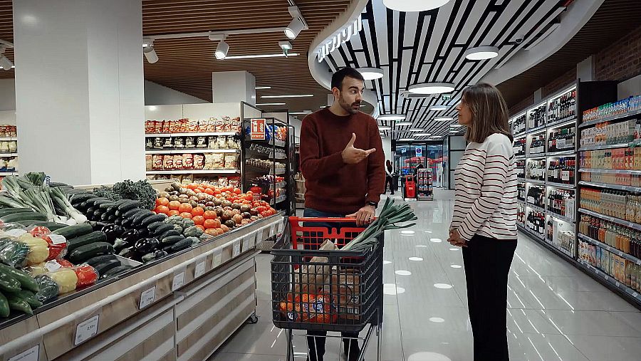 Ana Blanco y el nutricionista Aitor Sánchez