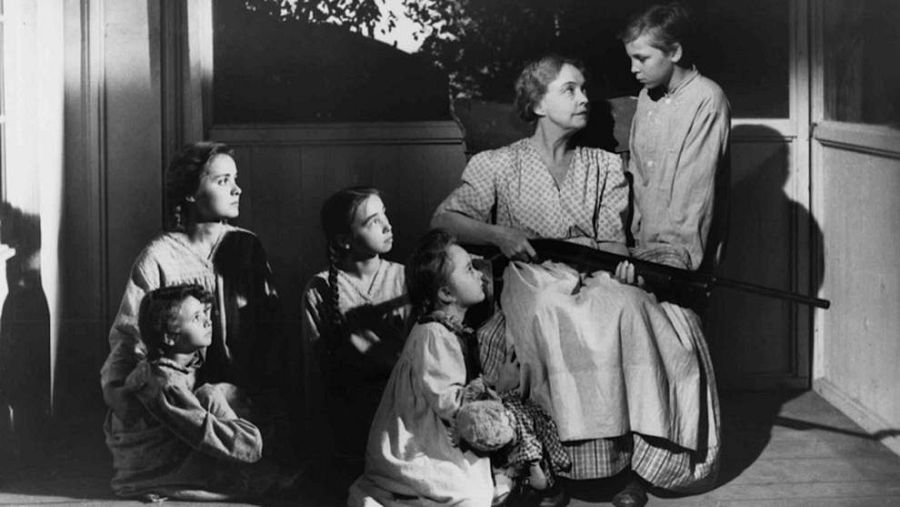 Lillian Gish en 'La noche del cazador'