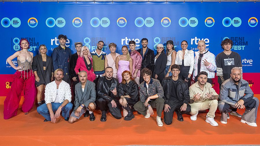 Presentación de los 16 artistas del Benidorm Fest 2024