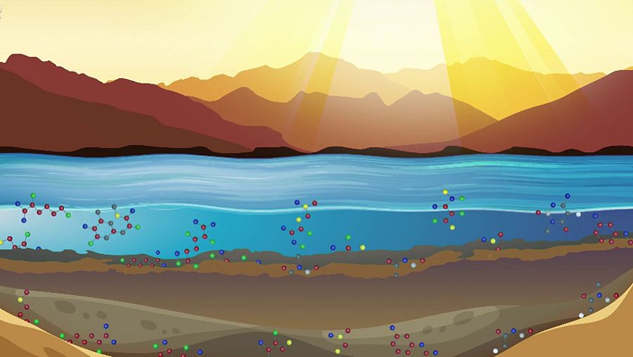 Imagen de la charca primigenia