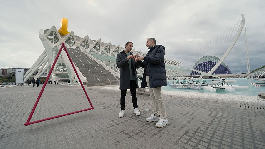 En la Ciudad de las Artes y las Ciencias de Valencia