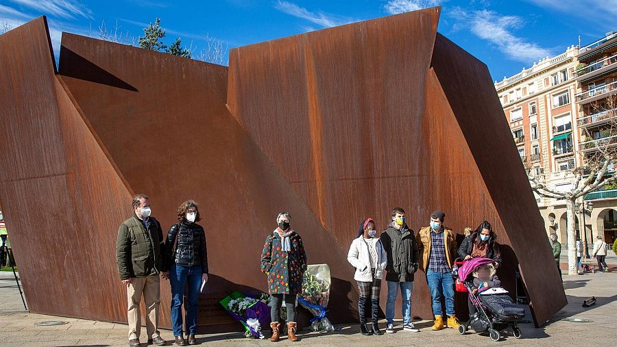 Monumento a las víctimas del terrorismo en Logroño