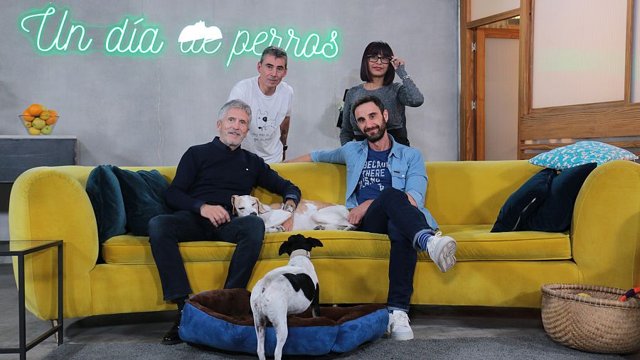 Fernando Grande-Marlaska tiene 'Un día de perros' con Dani Rovira