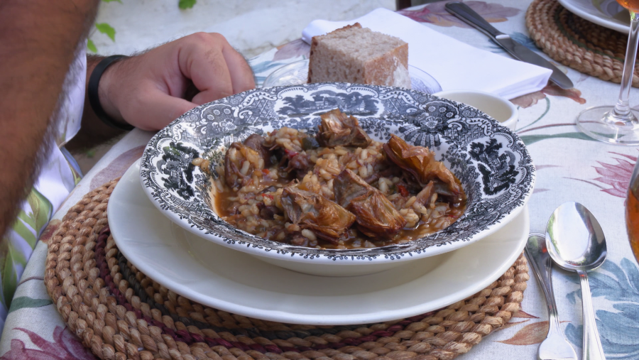 Ahora o Nunca | Arroz con rabo de toro y setas
