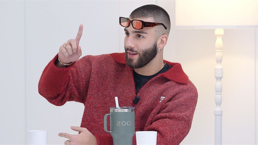 El cantante colombiano Manuel Turizo, en 'La Playz List de La Pija y La Quinqui'