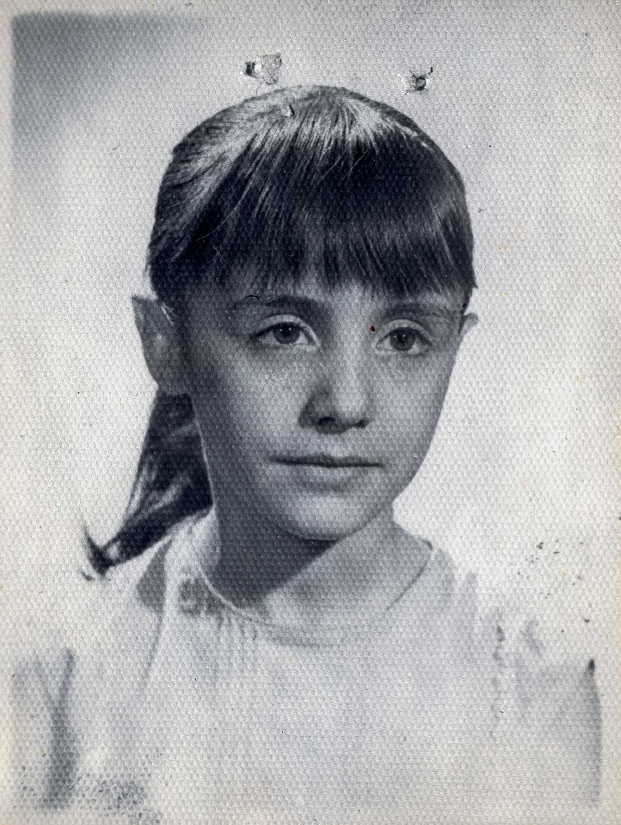 Blanca se crio en el barrio de Chamberí junto a siete hermanos y su madre