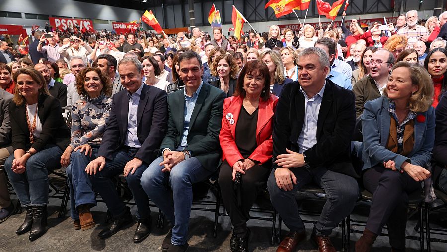 Acto del PSOE en Madrid