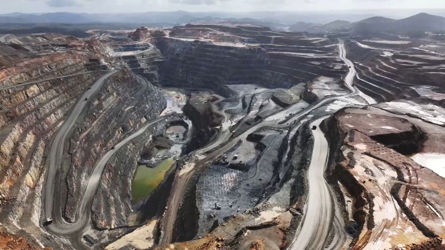 En Minas de Riotinto, Huelva, se ubica una de las minas más grandes de España