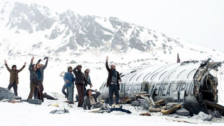 'La sociedad de la nieve', de J.A. Bayona.