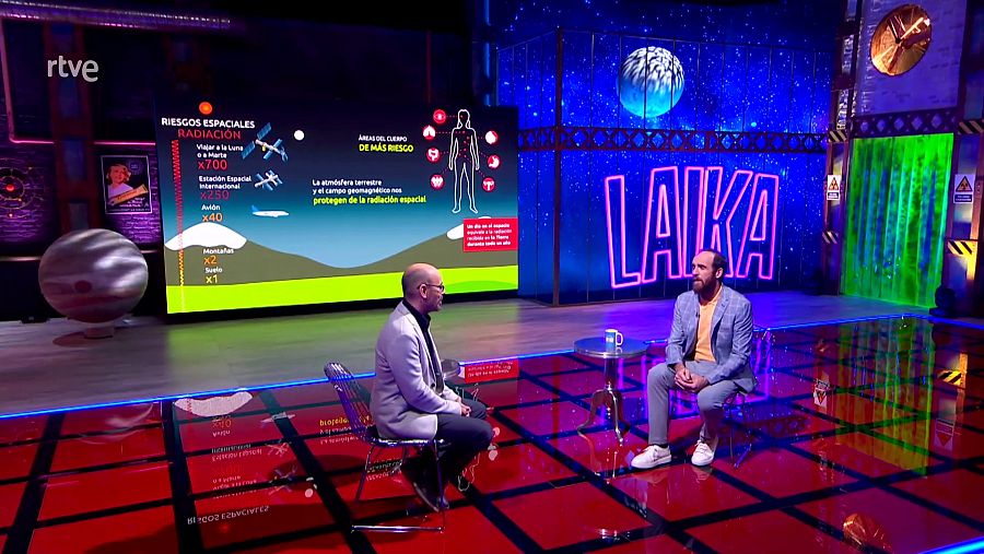 Foto de entrevista: Efectos de los viajes espaciales prolongados