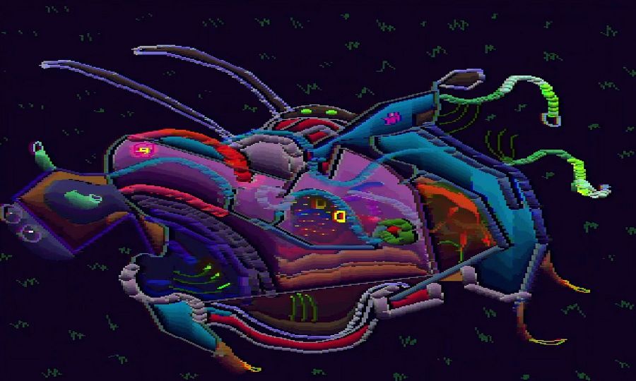 Obra inédita de Moebius realizada para Artfutura 1993