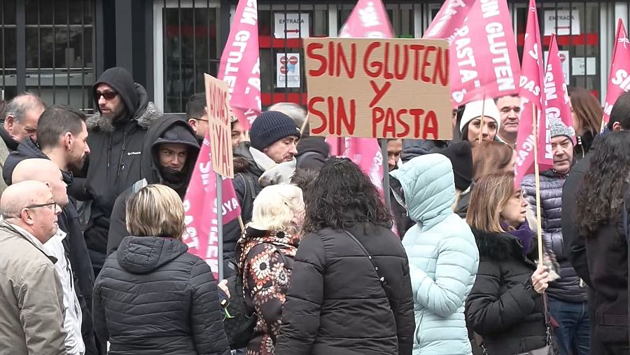 manifestación celíacos