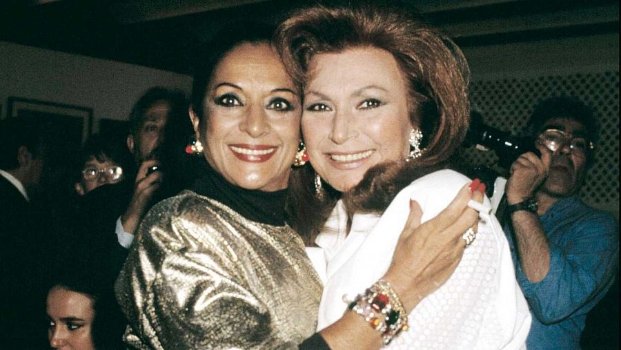 Lola Flores y Rocío Jurado mantuvieron una excelente relación