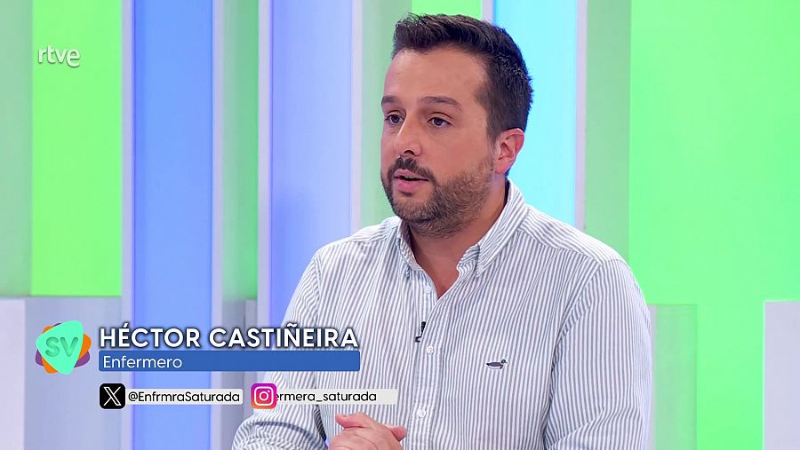 Héctor Castiñeira, alias Enfermera Saturada nos habla de las articulaciones en el programa Saber Vivir