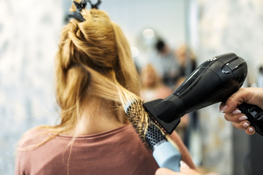 Imagen de una melena de mujer