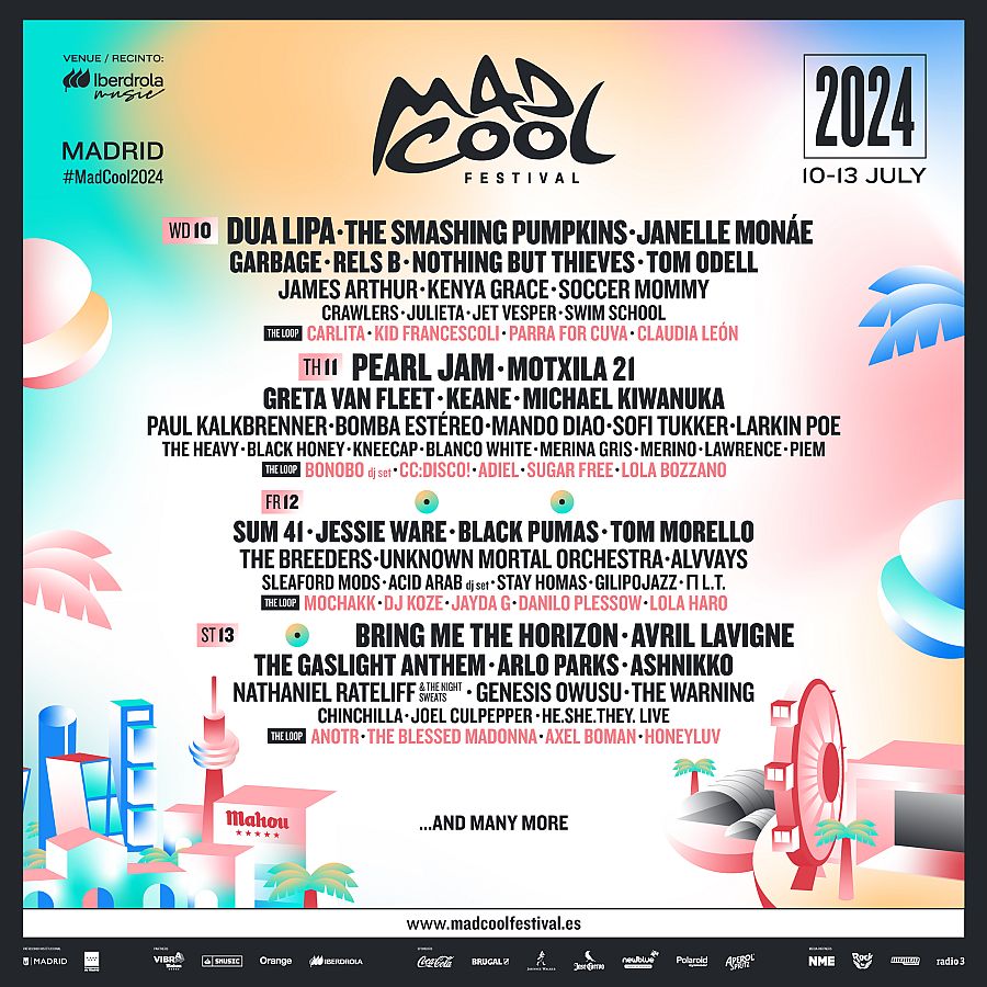 mad cool 2024 cartel