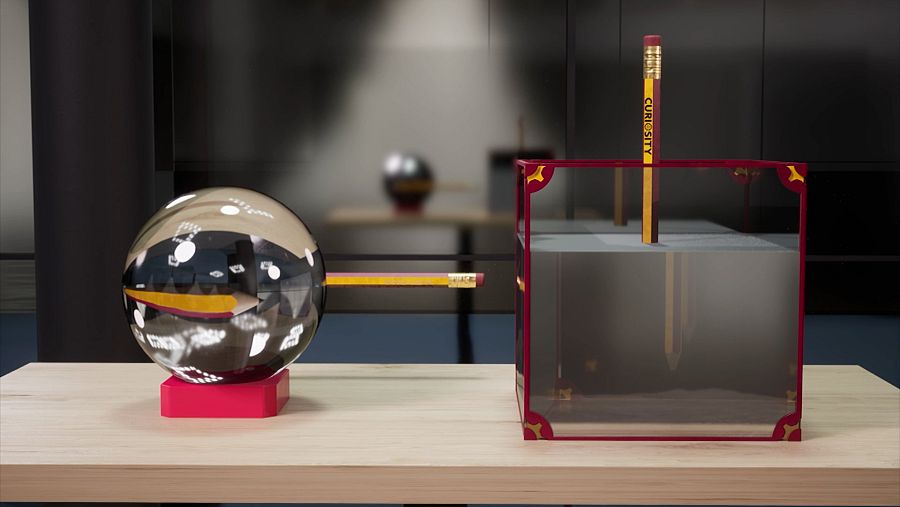 Así se explica la refracción