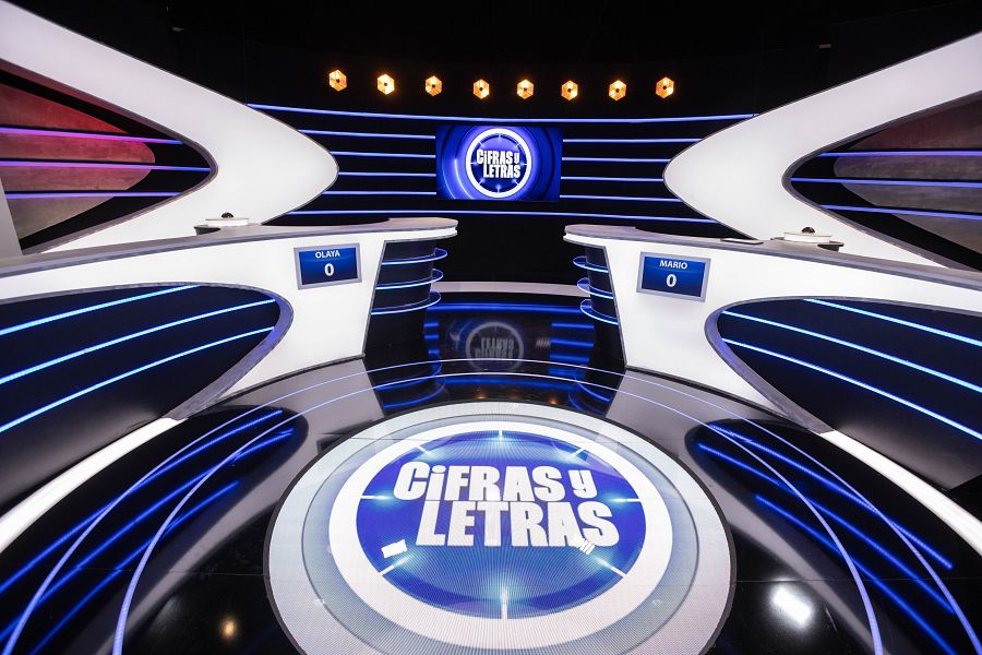 El plató de 'Cifras y Letras'