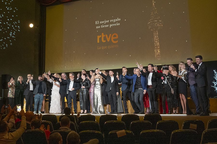 Presentación programación de Navidad de RTVE en el cine Palacio de la Prensa
