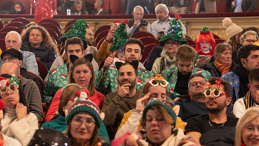 Lotería de Navidad 2023, mejores imágenes: ambiente en el Teatro Real