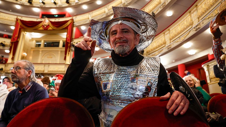 Lotería de Navidad 2023, mejores imágenes: ambiente en el Teatro Real