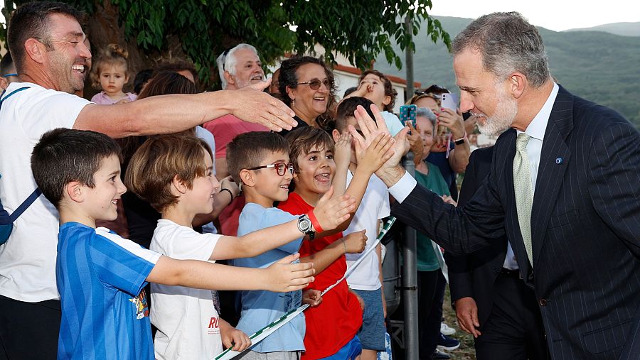Felipe VI, en la entrega del Premio 'Carlos V'