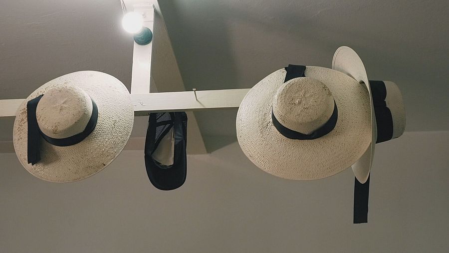 Sombreros utilizados porlos menonitas