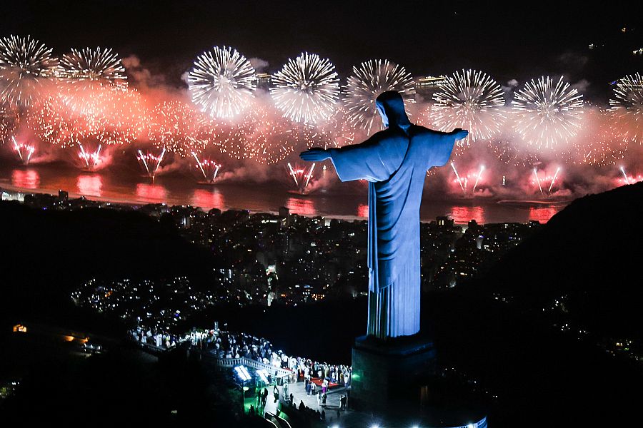 Año Nuevo 2024: celebraciones de Año Nuevo en Río de Janeiro, Brasil