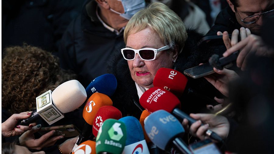 Celia Cogedor comparece ante los medios