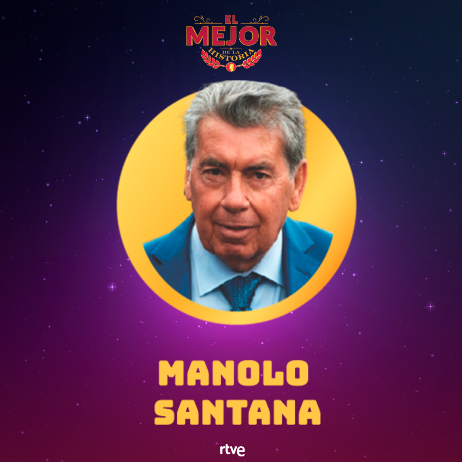 Manolo Santana puede convertirse en 'El mejor de la historia'