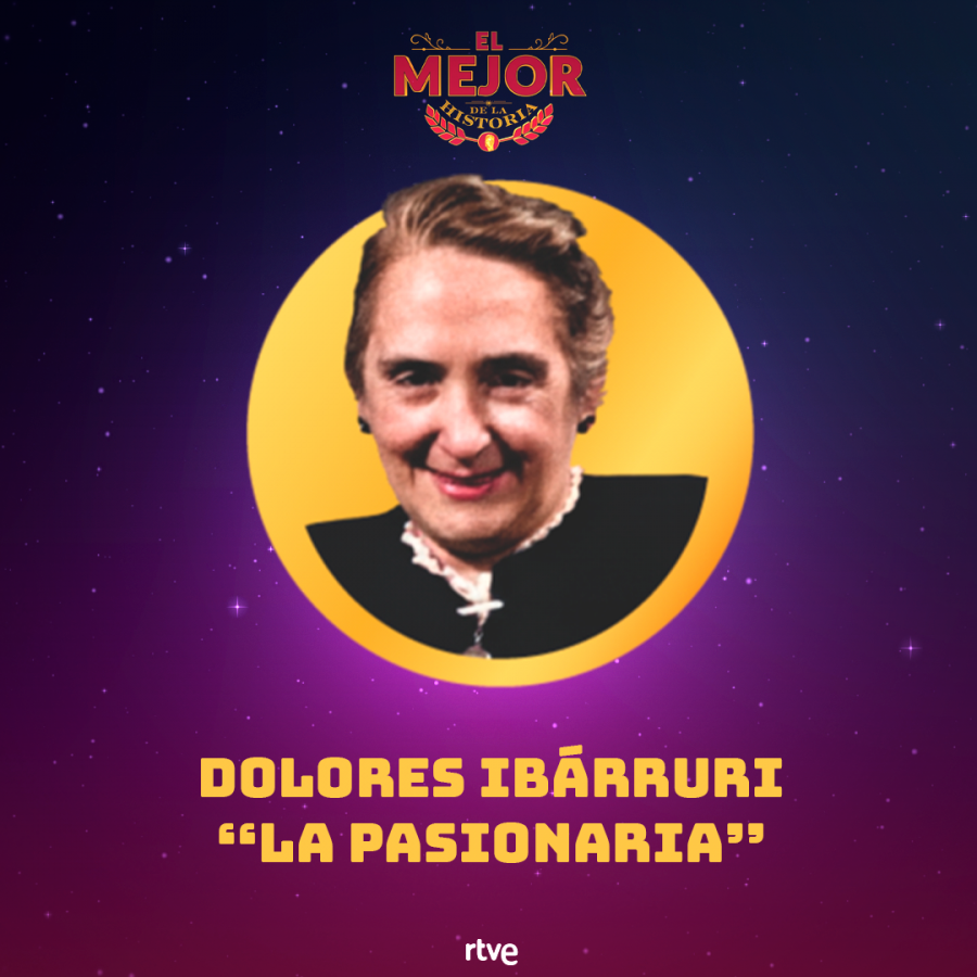 Dolores Ibárurri puede convertise en 'El mejor de la Historia'