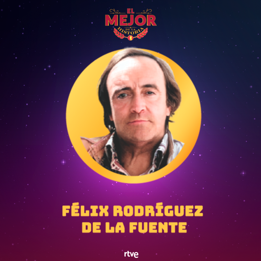 Félix Rodríguez de la Fuente puede convertirse en 'El mejor de la Historia'