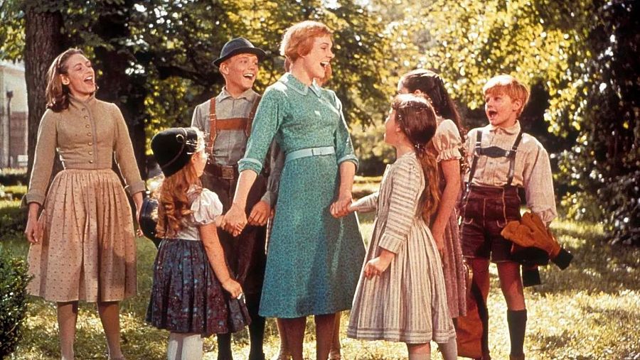 La familia Von Trapp estaba compuesta por 10 y no por siete niños