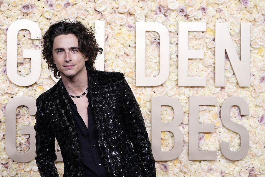 Timothee Chalamet, nominado a mejor actor de comedia por 