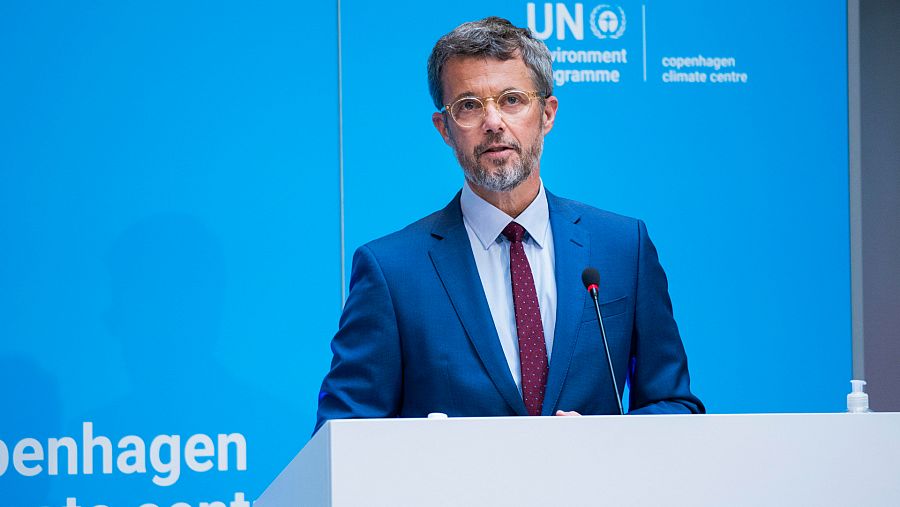 El príncipe heredero Federico en la ONU