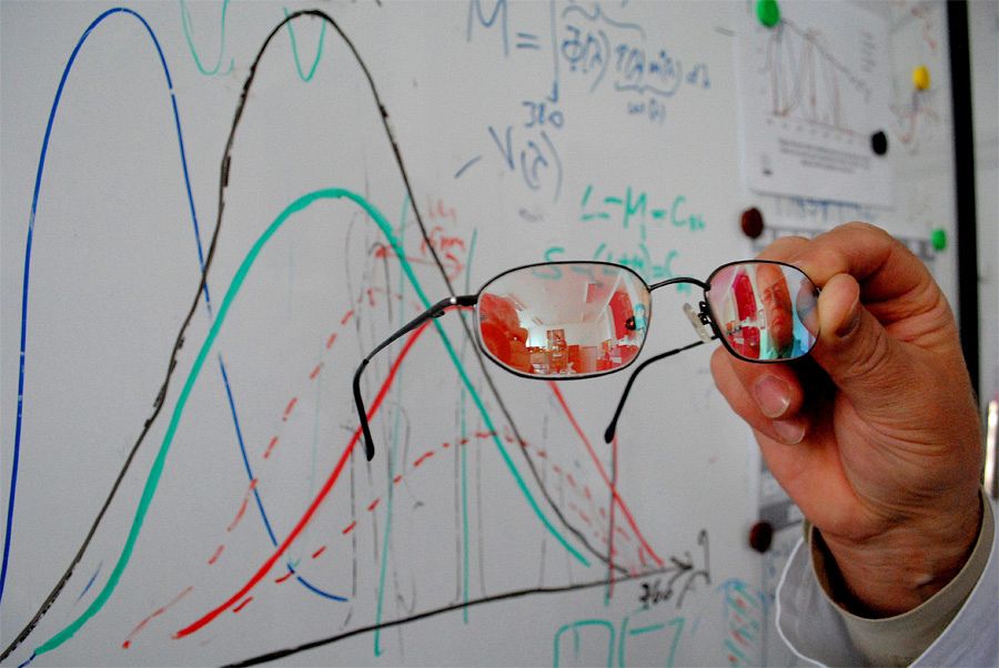 Gafas para corregir el daltonismo