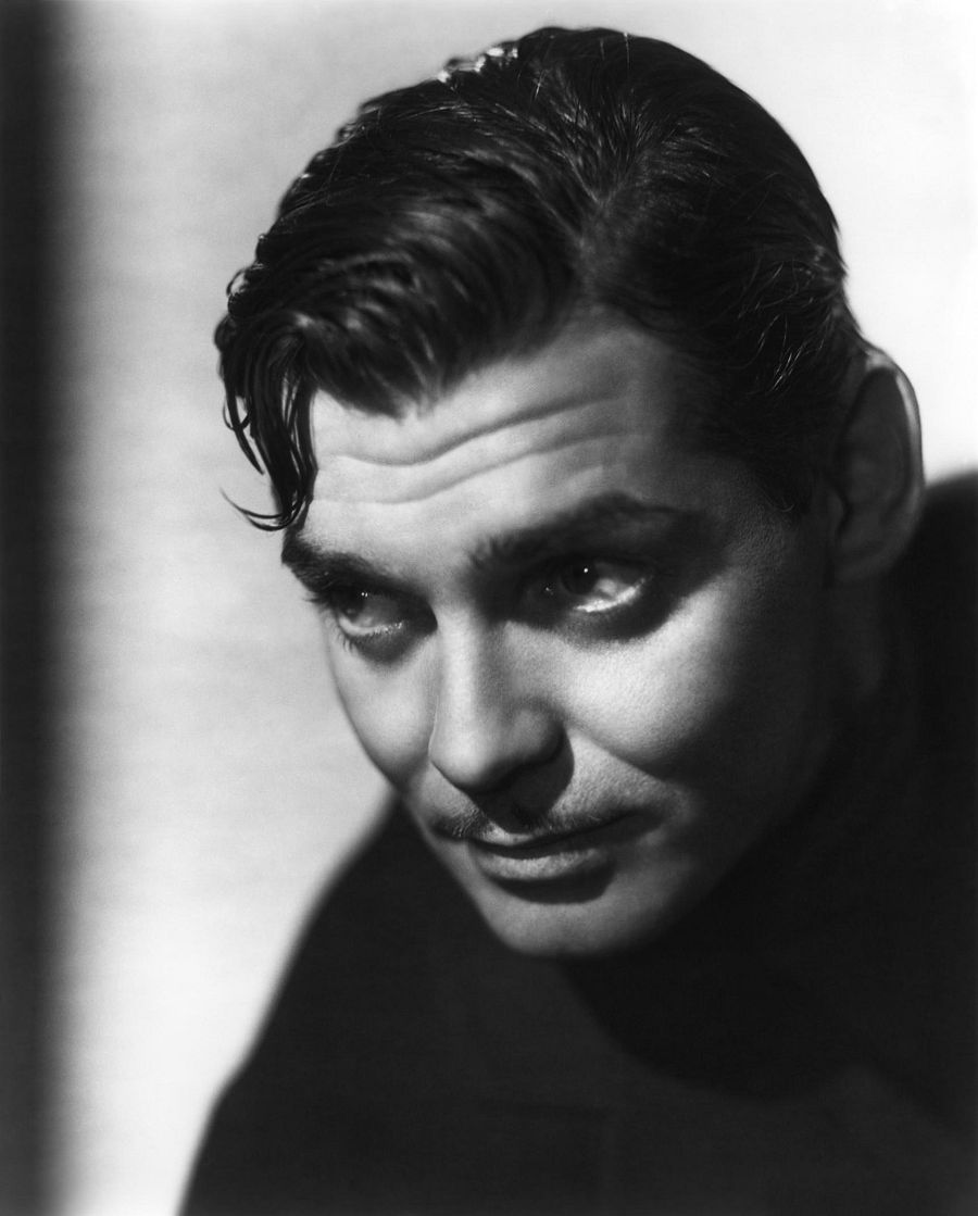 Una foto de estudio de Clark Gable
