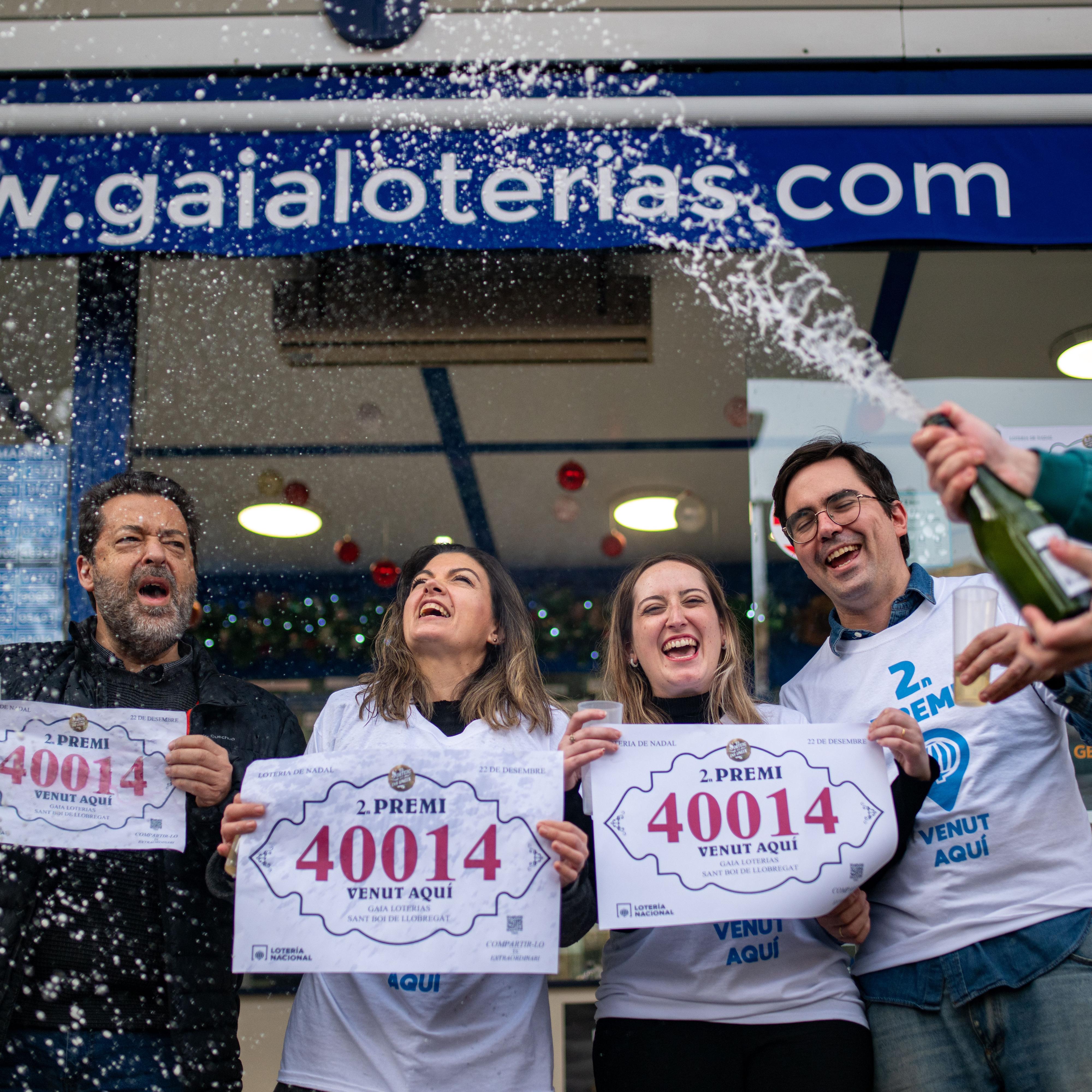 14 horas Fin de Semana – El segundo premio se reparte por toda España y el tercero alegra Valencia tras la DANA