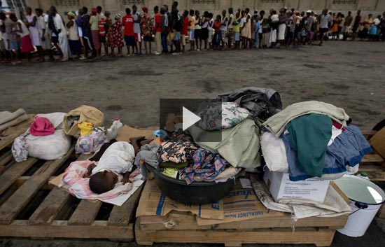 Más de 800 muertos en Haití tras el paso de Gustav, Hanna y Ike