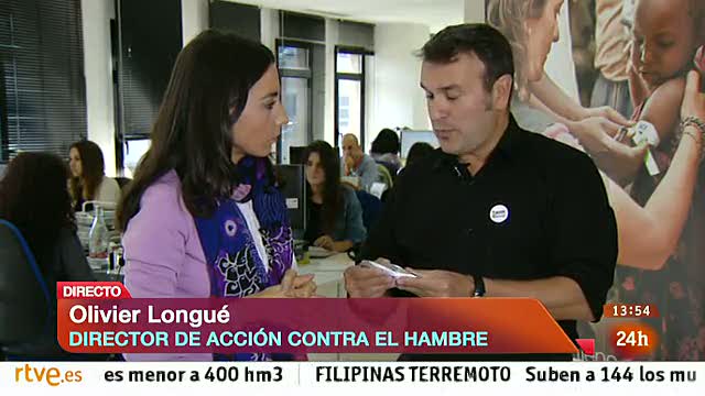 Noticias 24h: Entrevista Acción contra el Hambre | RTVE Play