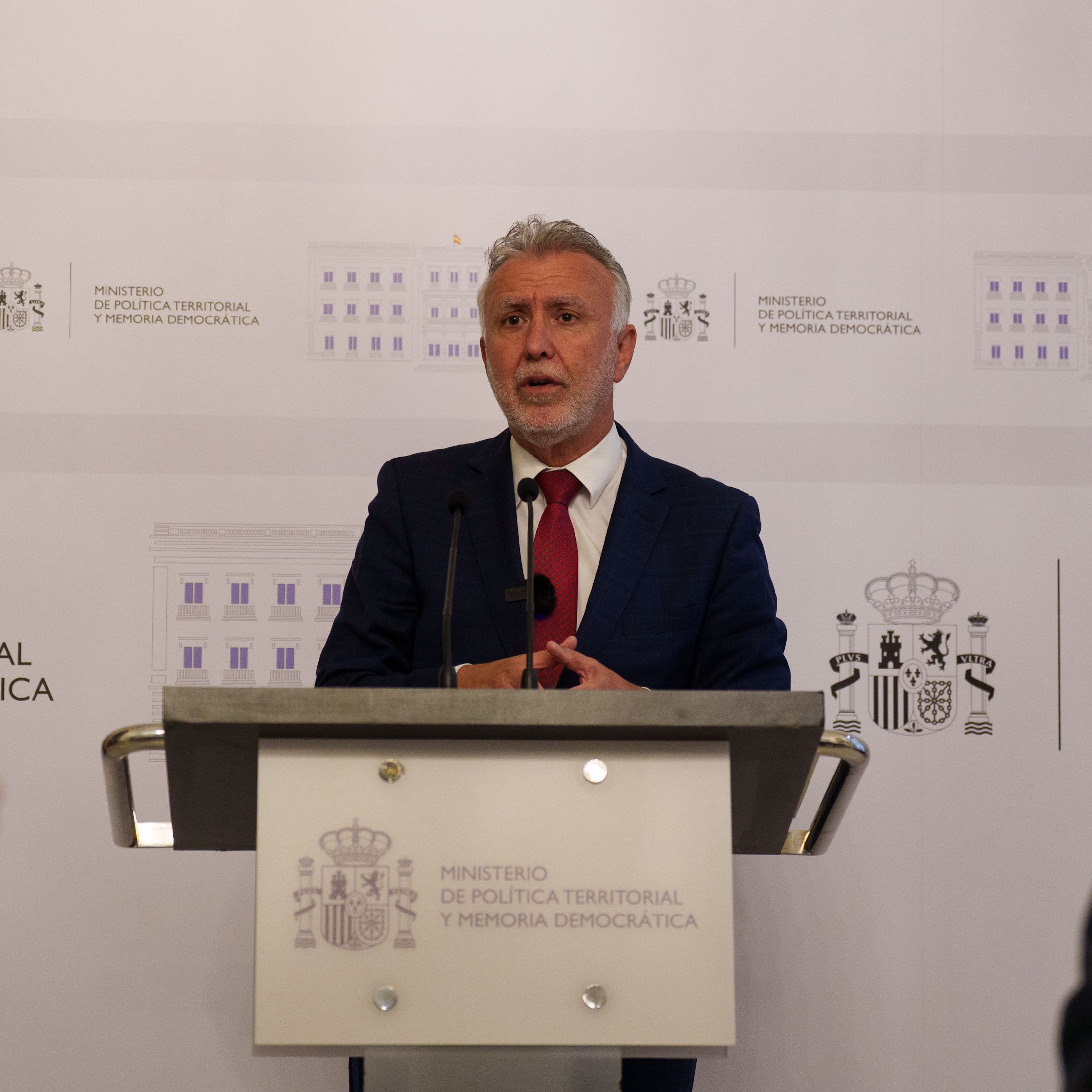 Ángel Víctor Torres, ministro de Política Territorial y Memoria Democrática: “Espero que la manifestación del PP no intoxique la Conferencia de Presidentes”